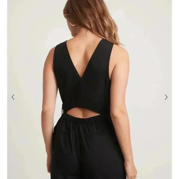 Marine Layer Eloise Belted Jumpsuit - Picture 4 of 9